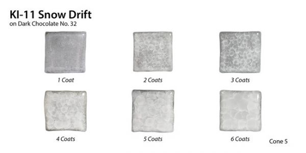 AMACO Kiln Ice - KI-11 - Snow Drift - 1  pint